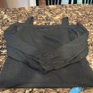 Cupshe Gray Women's Top NWT